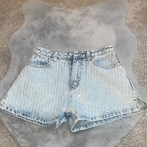 Rhinestone shorts